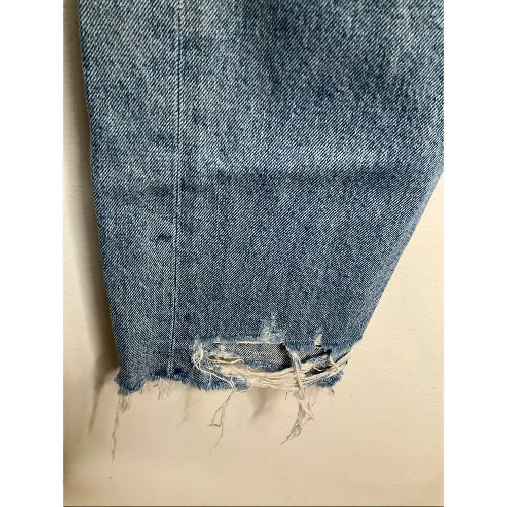 Agolde High Rise Jamie Straight Leg Jeans - Picture 8 of 11